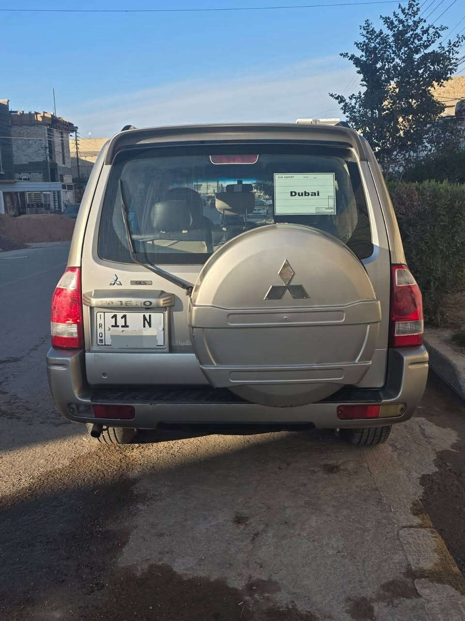 باجيرو ٢٠٠٤ محرك ٣٨٠٠ دفع رباعي رقم بغداد مميز جدا ثلاث قطع تبريد فتحة سقف ٧ راكب مكفولة من الصبغ تخم تاير جديد مرايات كهرباء كراسي كهرباء السيارة العنوان بغداد المحمودية السعر ٨٥ وبيها مجال قليل للشراي الاتصال
***********
باجيرو ٢٠٠٤ محرك ٣٨٠٠ دفع رباعي رقم بغداد مميز جدا ثلاث قطع تبريد فتحة سقف ٧ راكب مكفولة من الصبغ تخم تاير جديد مرايات كهرباء كراسي كهرباء السيارة العنوان بغداد المحمودية السعر ٨٥ وبيها مجال قليل للشراي الاتصال
