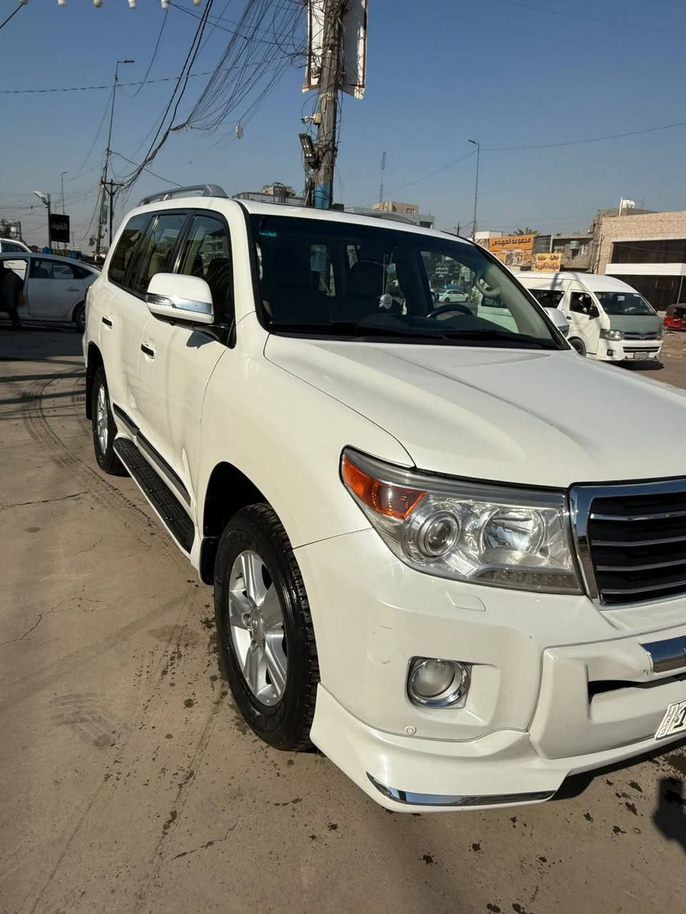 لاندكروز 2014 بريمgxr
محرك 6 سلندر 4000
فتحة
بصمة
طفاية بلصدر 
حساسات امامي خلفي 
زراك لايت 
كير ومحرك مكفول 
وباقي المواصفات المعروفة
السونار مرفق بلصور 
السعر 345 وبيها مجال بسيط
مكاني بغداد ***********
