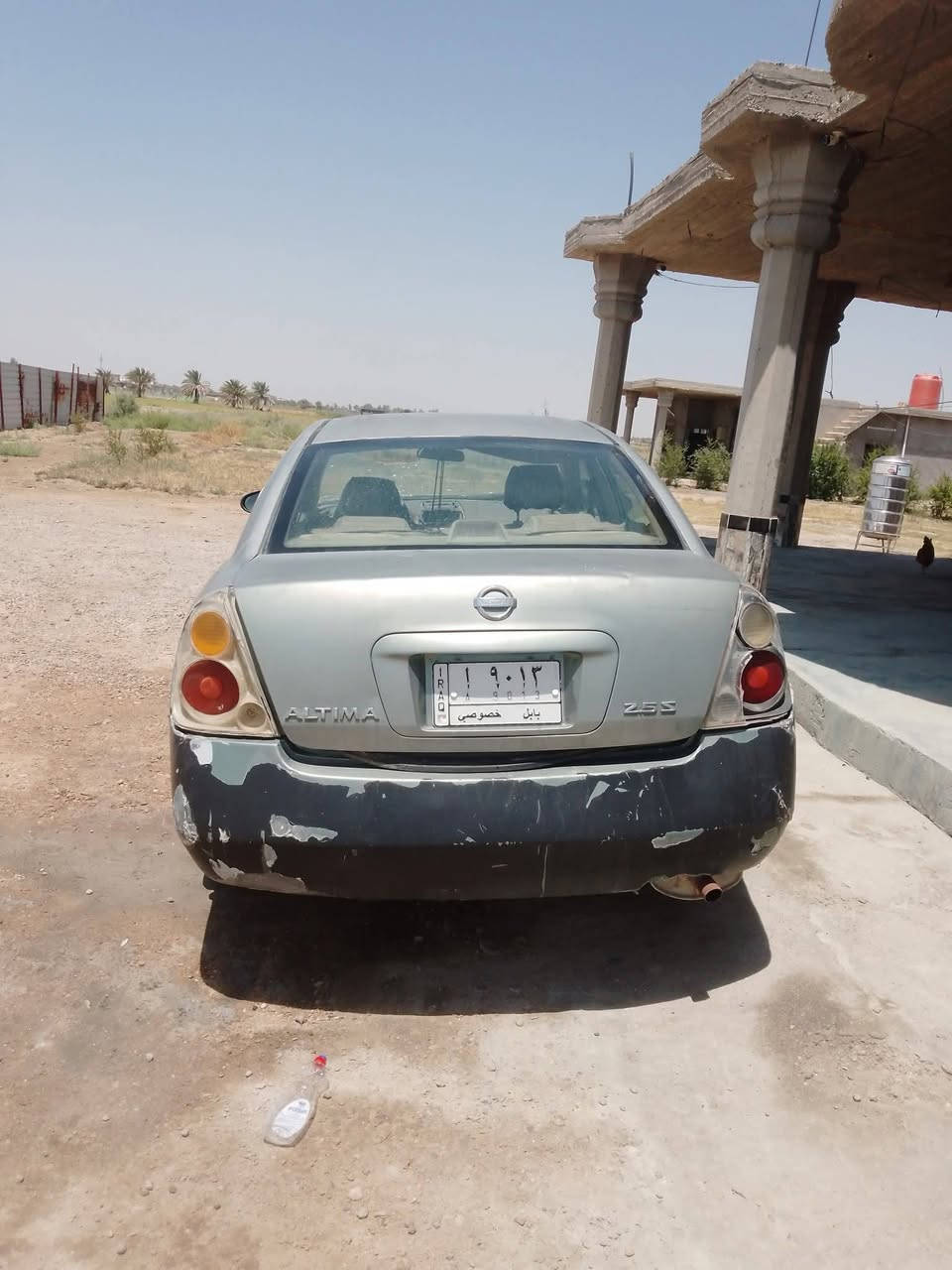 السلام عليكم ورحمة الله وبركاته
نيسان التيما 2005 رقم بابل يرادلها ترتيب وحدادية 
جامة امامية .
قطعة بالدشبول نقص.
دكتات تبريد بيهن نقص 
محرك وكير  جدد شديتهن ورة شهر صار بيها حادث ونتركت  كل اسبوع نشغلها 
سعرها 35 ورقة  
مكاني بغداد عكركوف قرب مركز شرطة عكركوف.
*********** أبو وسام الطاىي
