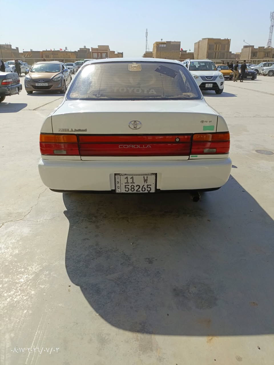 السلام عليكم
كورلا موديل 92 محور
 رقم انكليزي جديد بغداد 
مكينه 1800 مكفوله
 گير مكفول حداديه خير من الله 
تخم تاير 
تبريد للامانه فقط بس غاز 
گشر بلادي شركه
 كهربائيات جاهزه 
جام كهرباء باب سنتر لوك
  للامانه السياره مال جناي
السعر57 بيها مجال 
العنوان بابل.شوملي 
للاتصال او واتساب 
الهاتف.***********
