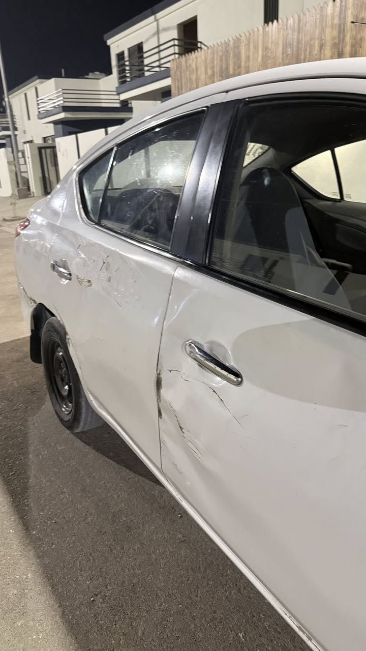 نيسان صني  بيها اربع قطع صبغ ومتضرره اثر دحجه ستوته الجهه الي بالجانب مبينه بالصوره  السنويه ب اسمي ٦٨ وبيها مجال بسيط مكان السياره نجف


**إذا كنت صاحب هذا الإعلان وتريد حذفه لأي سبب، رجاءا أرسل رسالة إلى الدعم الفني**