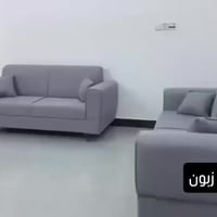 كنبة • خشب بلوك • قماش تركي