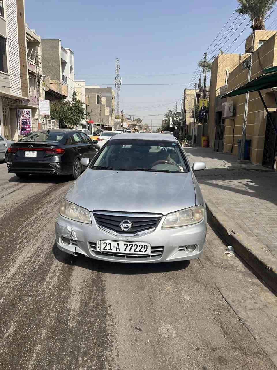 السلام عليكم
نيسان سني 2010 ياباني 

السياره فول مواصفات 
مكفوله من الصبغ والتبديل 
السياره جديده بمعنى الكلمه وجاهزه بدون اي نقص 
رقم سليمانيه دولي الجديد 

السعر : 99$ وبيها مجال
***********
مكان السياره البياع 
مكلف بالنشر الاتصال على الرقم
