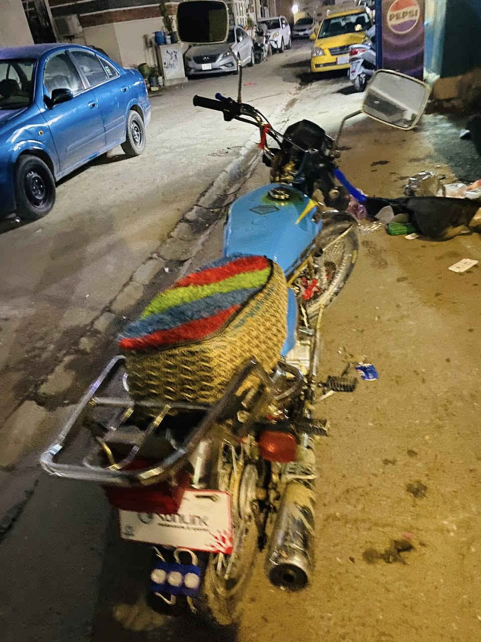 سلام عليكم دراجه سونك موديل 2023 اوراق دراجه نضيفه مال شغل تفاصيل اكثر بل خاص بغداد غزاليه سعر 550 وبيه مجال شي بصيط *********** وتساب
