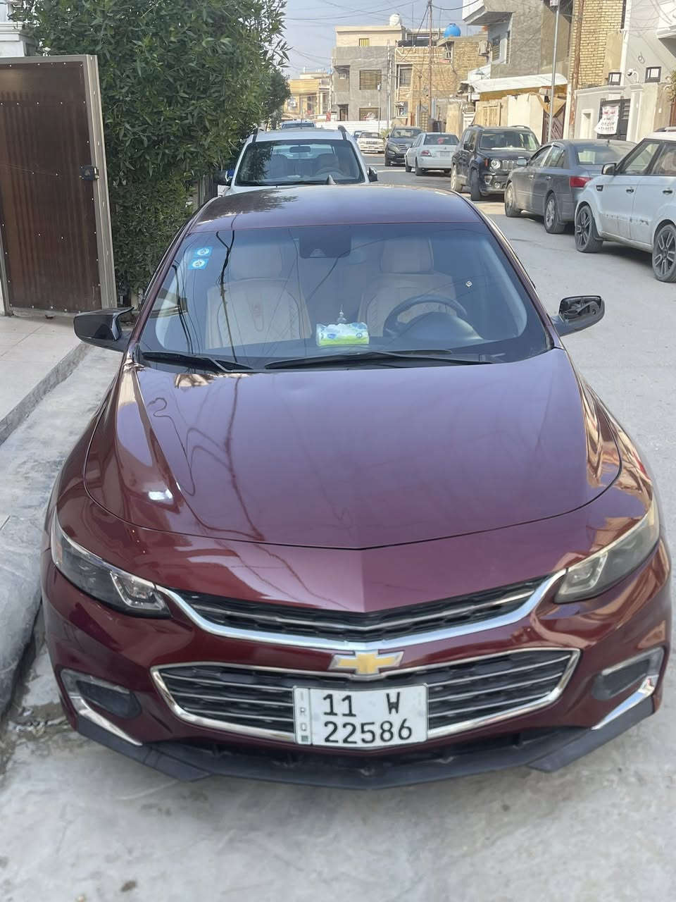 ماليبو ٢٠١٦ حمره
رقم انكليزي سنويه لغاية ٢٠٣٠بسمي هزه جديده 
محرك ١٥٠٠ تيربو مكفول 
كير كفاله 
السياره ماشيه ١٥٧ الف 
تشغيل بصمه اربع ابواب بصمه كاميرا خلفيه شاشه تحكم ستيرن ٤ جهات 
تخم تاير جديد باتري جديد 
منضومة تبريد جديده 
راديترات جديده 
سياره ادامه ترتيب البجم كامله عليها 
الرقم *********** 
السعر ٩٠
