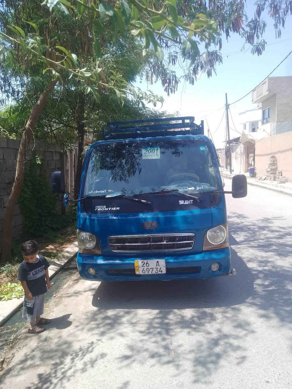 السلام عليكم مكلف بنشر 
كيا حمل 2001سنويه بسمي ل 2030 كير محرك شرط مصبوغه جماليه بدون ضربه داخل نضيف سياره جاهزه 
اتصل ودلل ***********
