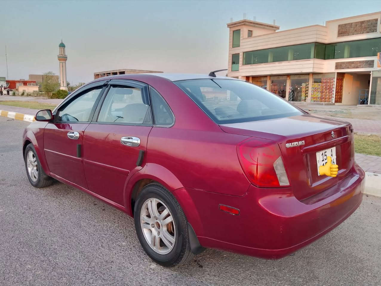السلام عليكم للبيع فورنزا 2007 رقم انبار دولي سنويه ل29 تحويل مباشر وارد امريكي ضرر جاملغ خلفي جهة اليمين وصبغ حزام جماليه ليبل واحد محرك كير جيد جدا تبريد شغال مكان السياره بالرمادي 
السعر 53 بي مجال 
***********
اعتذر عن المراوس والاقساط
