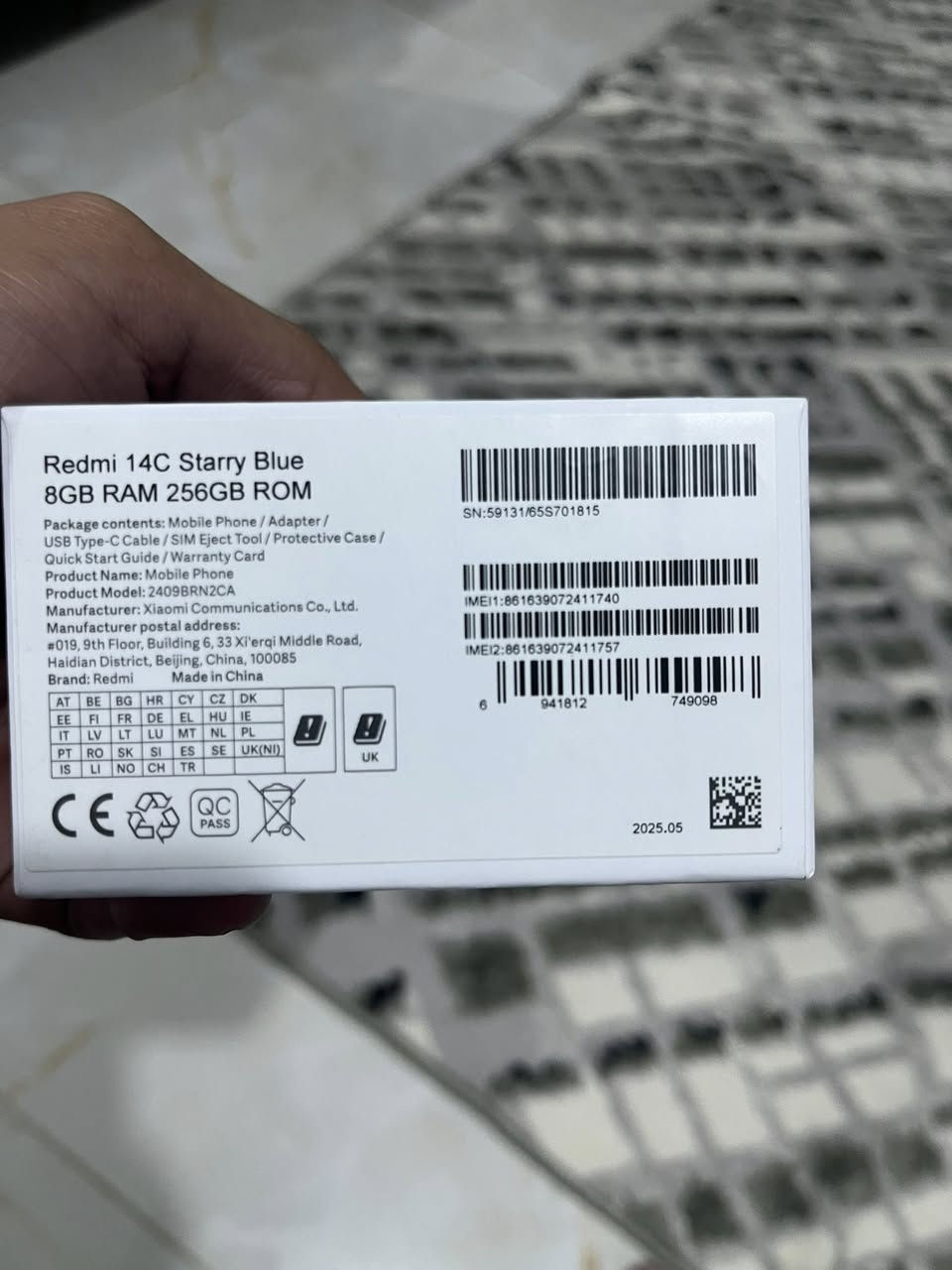 السلام عليكم ريدمي 14 c جديد التلفون استخدام كلش قليل ذاكرة 256 والعشوائية 8
جهاز كلش نظيف وجديد حتى شخوط مابي السعر 185 وبي مجال قليل للاستفسار ***********
