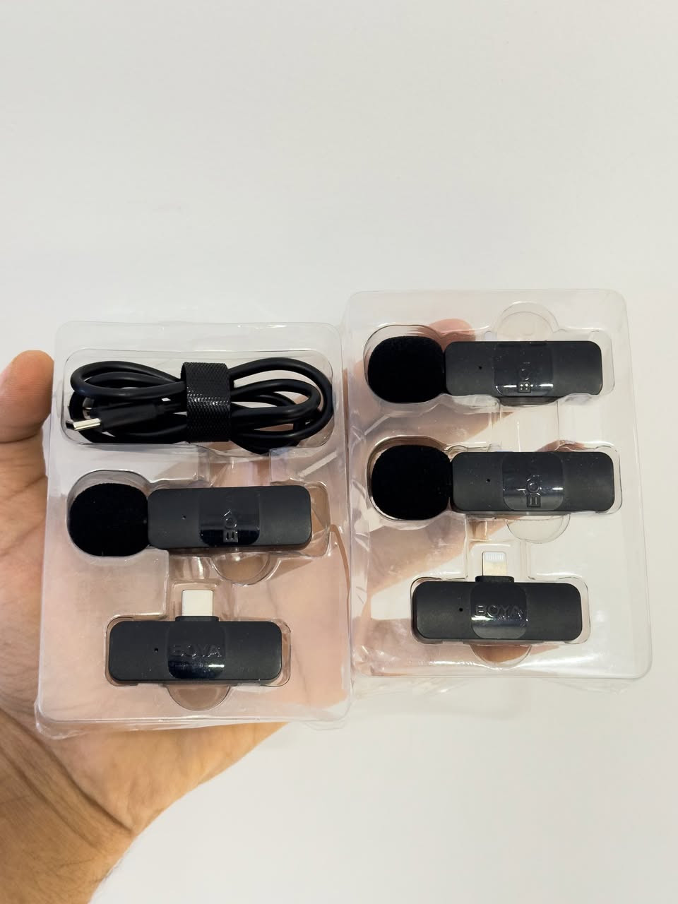 3 مايكات BOYA وكالة جديدات للبيع  سعرهم 80 قفل 

للتواصل ***********
