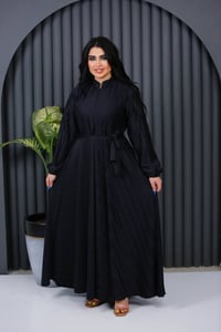 فستان • فري سايز • سواد فاحم