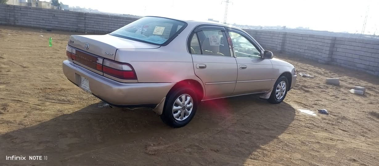 سلام عليكم ورحمه الله وبركاته البيع كورلا موديل 1994 السيارة مرشوشه الجماليه فقط وشر وكابون بانزين كير ومحرك شرط محرك 16 فول الفول تواير ربعتهن جدد كهربائياته كلها شغاله السيارة على وضع الشركة السعر المطلوب 63 ورقة بيه مجال شي قليل رقم الهاتف *********** *********** خابر ودلل حياكم الله جميعا
