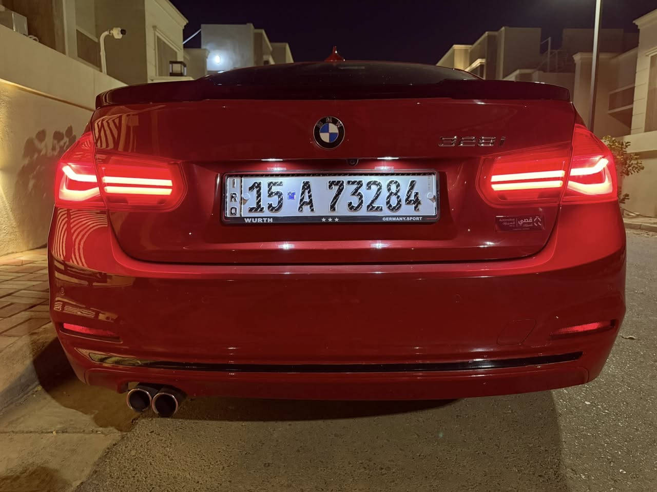 للبيع
BMW F30 موديل 2016
للتصال على الرقم ***********
