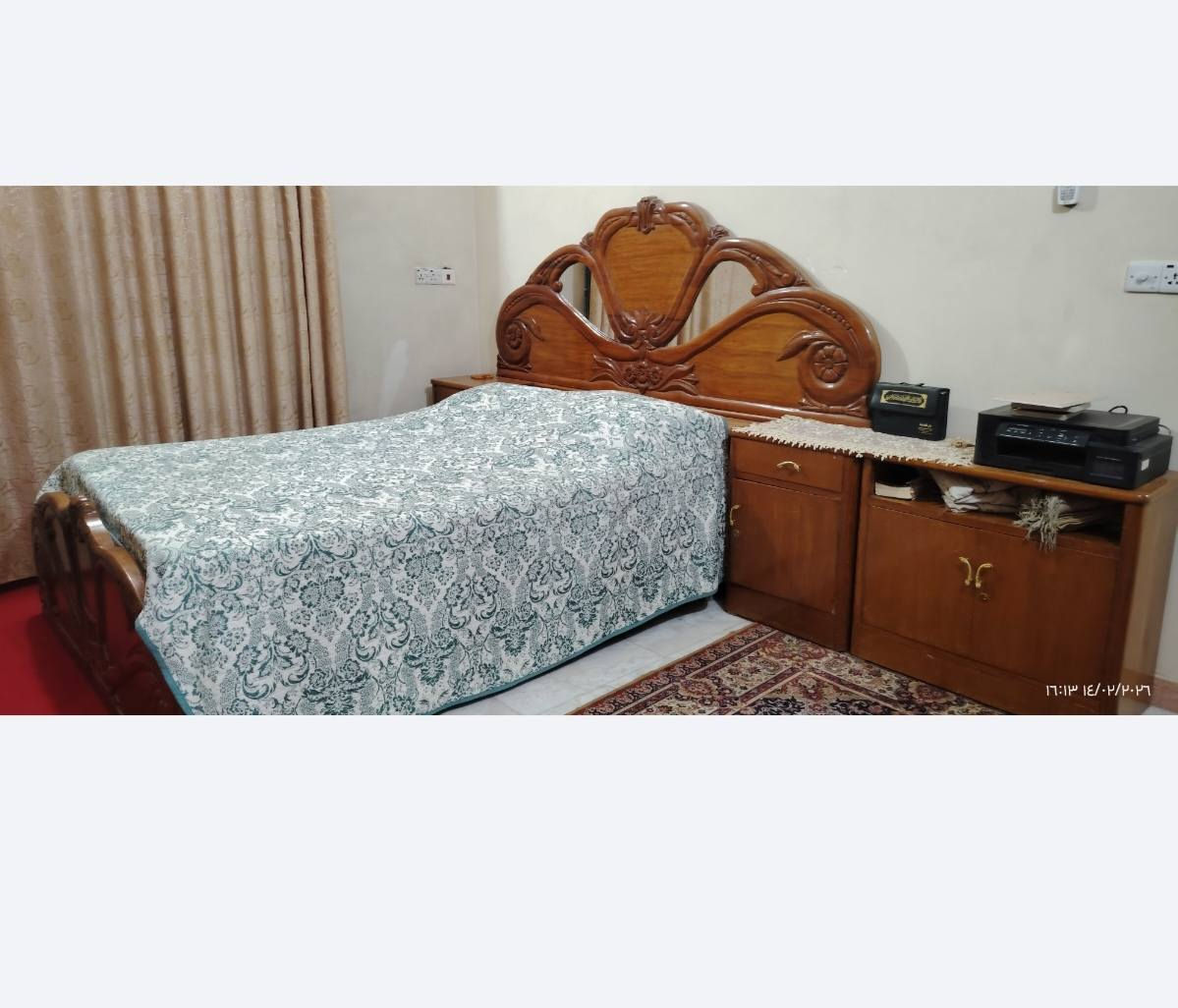 غرفة نوم نجارة للبيع سعر مليون وبيهه مجال ***********  المكان حلة حي الصحة
