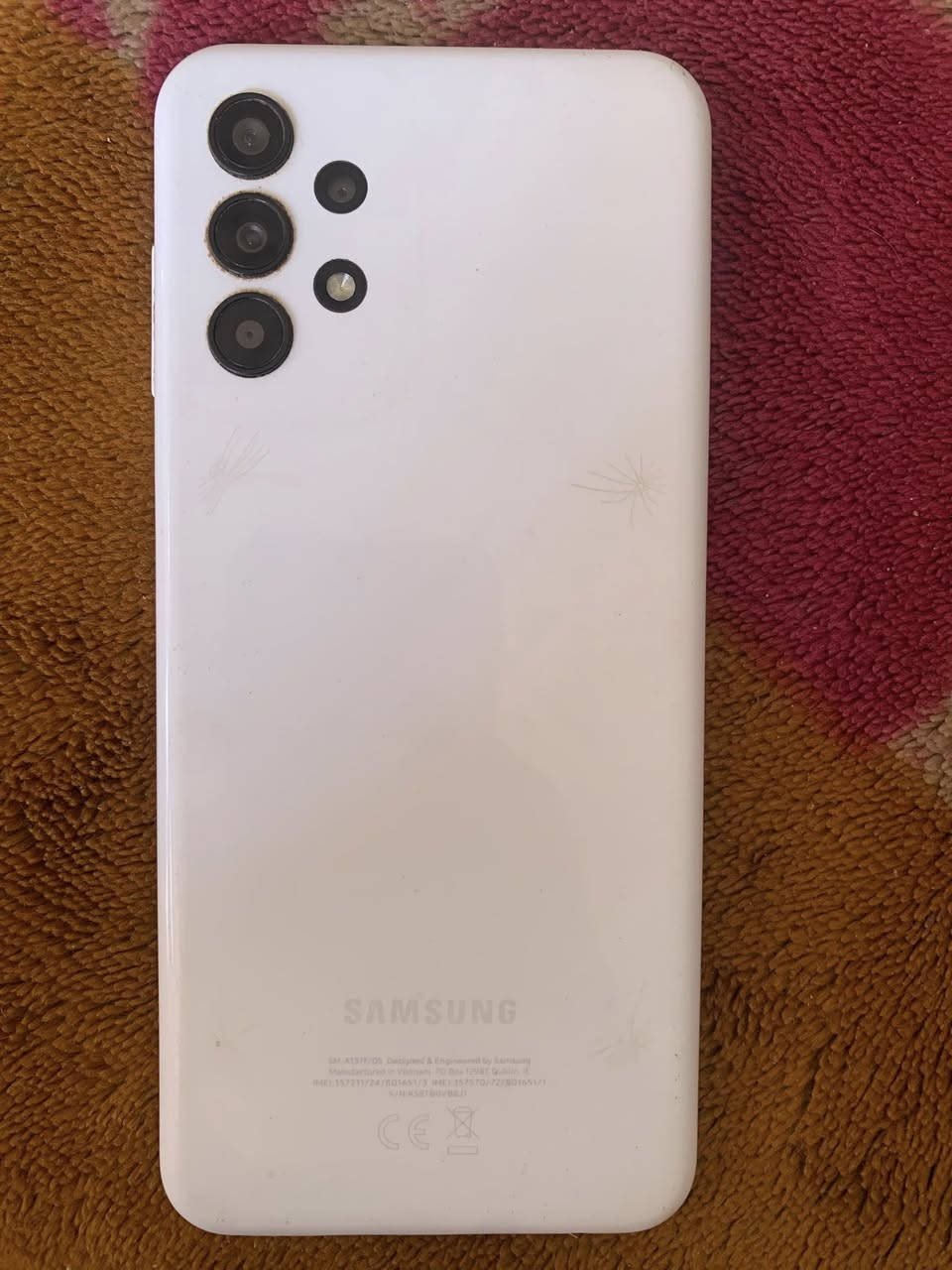هاتف من نوع سامسونج A13
الذاكرة 64GB
Ram 4
مزالت فقمة النظافة 
للاستفسار والطلب عبر
34 84 48 61


**إذا كنت صاحب هذا الإعلان وتريد حذفه لأي سبب، رجاءا أرسل رسالة إلى الدعم الفني**