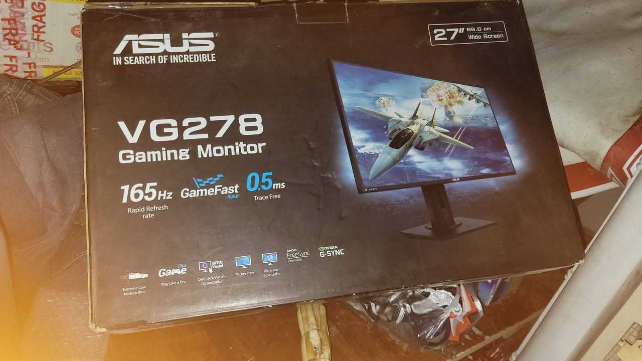 سلام عليكم شاشة للبيع توصيل موجود
Asus 165hz 0.5ms 27 
سعر ١٥٠ الف كجال


**إذا كنت صاحب هذا الإعلان وتريد حذفه لأي سبب، رجاءا أرسل رسالة إلى الدعم الفني**