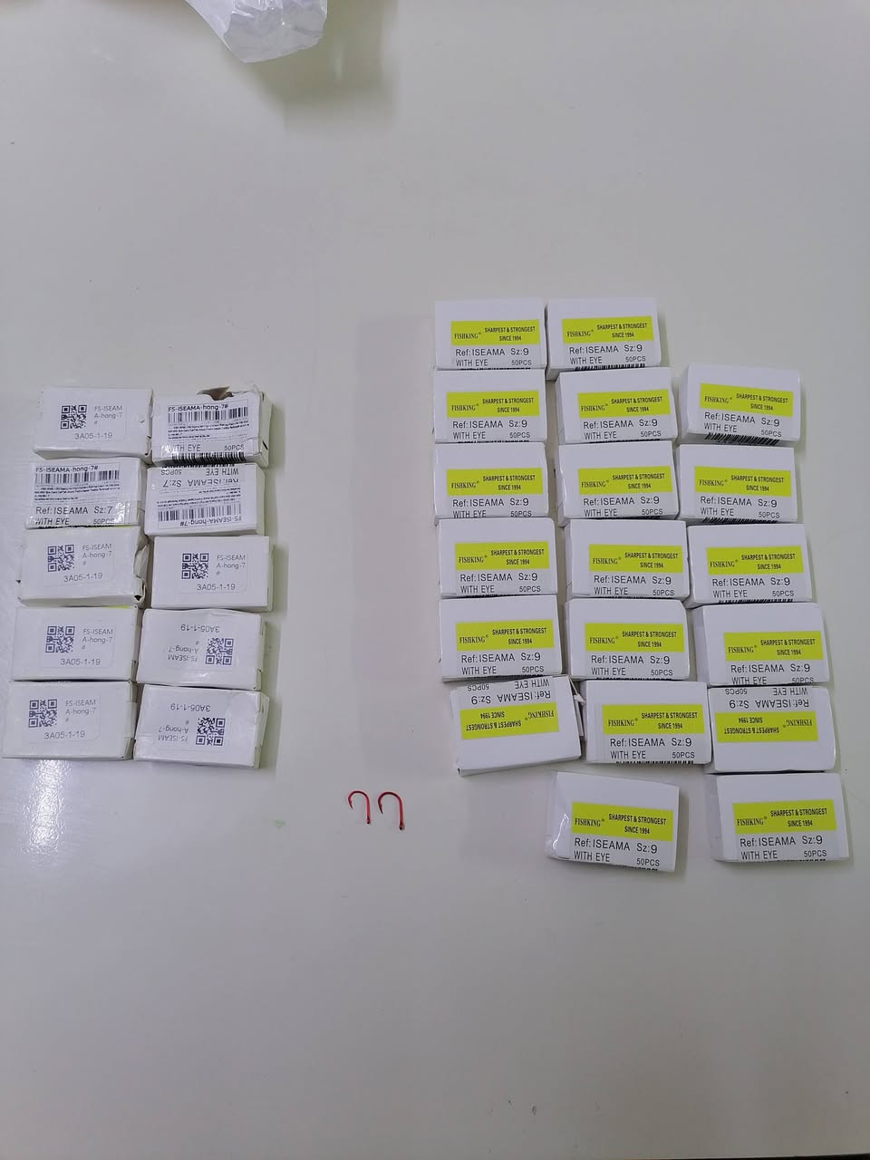 توفر من جديد
سنارة حجم ٩ كل علبة ٥٠ قطعة
سنارة حجم ٧ كل علبة ٥٠ قطعة


**إذا كنت صاحب هذا الإعلان وتريد حذفه لأي سبب، رجاءا أرسل رسالة إلى الدعم الفني**