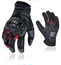 قفازات دراجة نارية • تاتش كامل • مضادة للصدمات