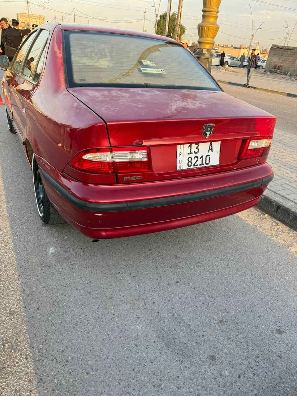 سلام عليكم سمند 2012 كفاله عامه ضبغ وضربه 
سنويه 27 تنتهي بيها جراد بصيط وسياره احله من الصور 
حداديه نص عمر سياره رقمها ميسان راعيها بل بصره ويريد تحويل ومكان سياره بلبصره السعر 48 الرقم *********** ومتواجد ع واتساب رقمي
