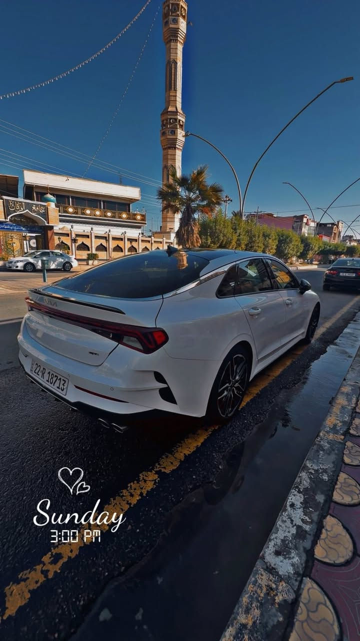 كي فايف K5
موديل 2023
محرك 2500 توربو
‎اللون ابيض
 رقم اربيل
✅فول مواصفات ✅
1-بصمه+تشغيل عن بعد
2-شحن هاتف لاسلكي 
3- قياده ذاتيه ؏ الخطوط السريعه
4- هاند بريك بصمه 
5- سقف أسود 
6- مثبت سرعه 
7-نضام ABS
8- مانع انزلاق
9-حساس أطارات 
11-شاشة كبيره
12- كامره دواره+ اربعة كامرات محيطية+360
13- كشافات امامي
14 - تاير وويل بلادي حجم 19 
16-رادار جانبيه+ رادارات امامية وخلفية
17-مراقبة النقطة العمياء
18-رادار الخطوط البيضاء 
19-اشاير بالمري 
21-الداخل بلاك ادشن 
22-‏ مقعدين كهربائي
23-لايتات ‏4 عدسات 
24-نضام قياده سبورت +سوبر سبورت +نورمال  + ايكونامي
26-فول تحكم ستيرن
27-كير أوتو + عادي
28- ئوتو بريك 
29- ‏ ‏الخريطه
31- ستيرن حرف D  
32-‏Led +  زينون
33-السياره فول رادرات
34-التشغيل عن بعد
‏AUTO HOLD-38
39-تصميم خارجي رياضي
41-نظام الملاحة
42-مصابيح خلفية LED
43-مصابيح ضباب LED
44-لاسلكي Android Auto  
السياره وارد امريكي 
ماشي :24 كيلو متر 
للاستفسار او الاتصال*********** //***********☎️
