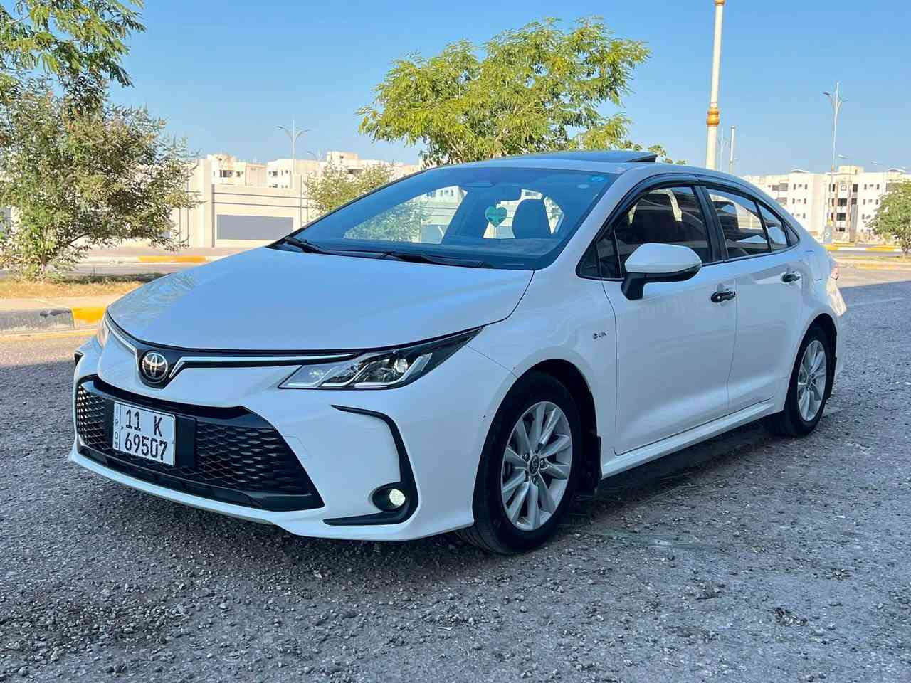 كورلا هايبرد موديل  2025
كفاله عامه من كل شي بحالة الشركة
رقم بغداد  تحويل مباشر 
 حجم المحرك : 4 سلندر 1800 بانزين + هايبرد 
عداد المسافه : 21 الف km
السعر / 160 ورقة وبيها مجال بسيط
فتحة سقف - بصمه تشغيل وابواب  - رادار مانع تصادم
تحديد مسار وقيادة ذاتية - لايت زينون - كشاف زنون - تبريد قطعتين - شاشة كار بلي - ويل كب حجم 16 -كشنات جلد بلادي 
📍كربلاء / الانتفاضة الاولى / شارع المخازن
للاستفسار / *********** امير الموسوي
