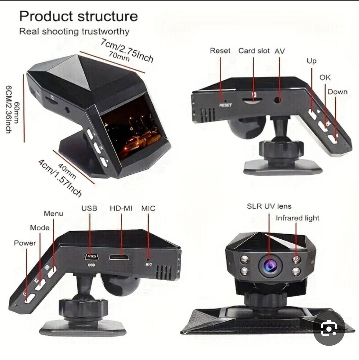 داش كام الأصلي 💯معروفه   ماركه  وسعر نار30 الف اول تم
شرط دقه هذا ما فول وعجبتك ارفضه امام المندوب 
شرط كبس شركة والدقة الحقيقية HD1080 الأصلي 
كامرا سيارة الأصلية من امزون شرط امزون الأصلي الدقة  HD1080 حقيقي  
كامرا سيارة ذكية  تصوير بدقة عاليه جوده امامي فقط 
وتصور  كامرات  بسياره فديو وصوت 
 . شاشه عرض تحكم منفذ رام. تصوير ليلي نهاري. تشتغل ع جداحه مال سياره. اصليه امزون . اول تم 30الف 
 
الفديو الخاص بموقع الشركة المصنعة للداش كام 

توصلك جاهزه متعبك كبل تلزكها بجامه وتخليها بجداحه  

للحجز ارسال الرقم والعنوان خاص


**إذا كنت صاحب هذا الإعلان وتريد حذفه لأي سبب، رجاءا أرسل رسالة إلى الدعم الفني**