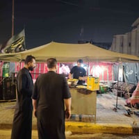 خيمه للبيع الطول 6العرض4 السعر 350وبيها مجال رقم الهاتف 07719516880