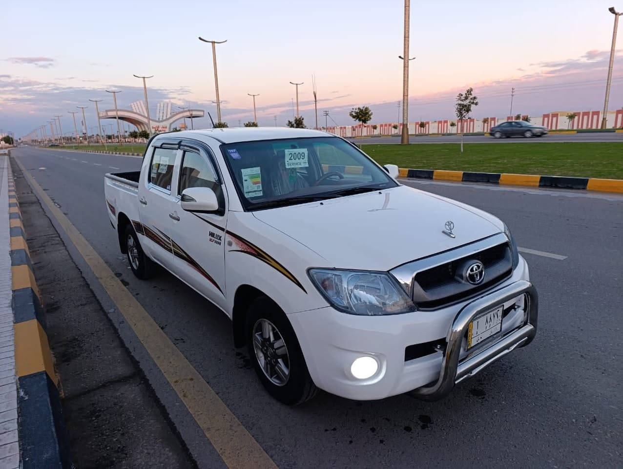 السلام عليكم.   للبيع بيكم موديل.  2009 
رقم أنبار.  مشروع وطني.  تحويل مباشر 

كويتي.  شاص 19.  
كير.  عادي.   
تبديل جاملغ امامي.  فقط !!  
وشبرين صبغ.   والباقي.  كفاله عامه 

كير.   محرك.    صدر.   تبريد. 
تراي.   جاهزه من كلشي.  
شرط الفحص.   والتحويل. 

السعر.  155.$. وبي مجال 
مكاني.  الفلوجه.   الموظفين
رقم هاتف.‭٠٧٧٣ ٨٥٩ ٩٢٨٤
