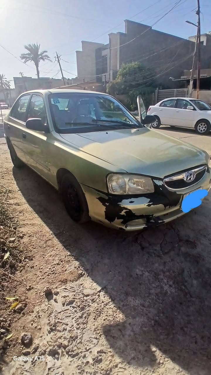 للبيع اكسنت مديل 2001 السياره خير  من الله تبريد شغال مصبوغه عام كير محرك بحاله جيده  السعر 50 ورقه وبيها مجال مكاني بغداد العامريه للإستفسار ***********8
