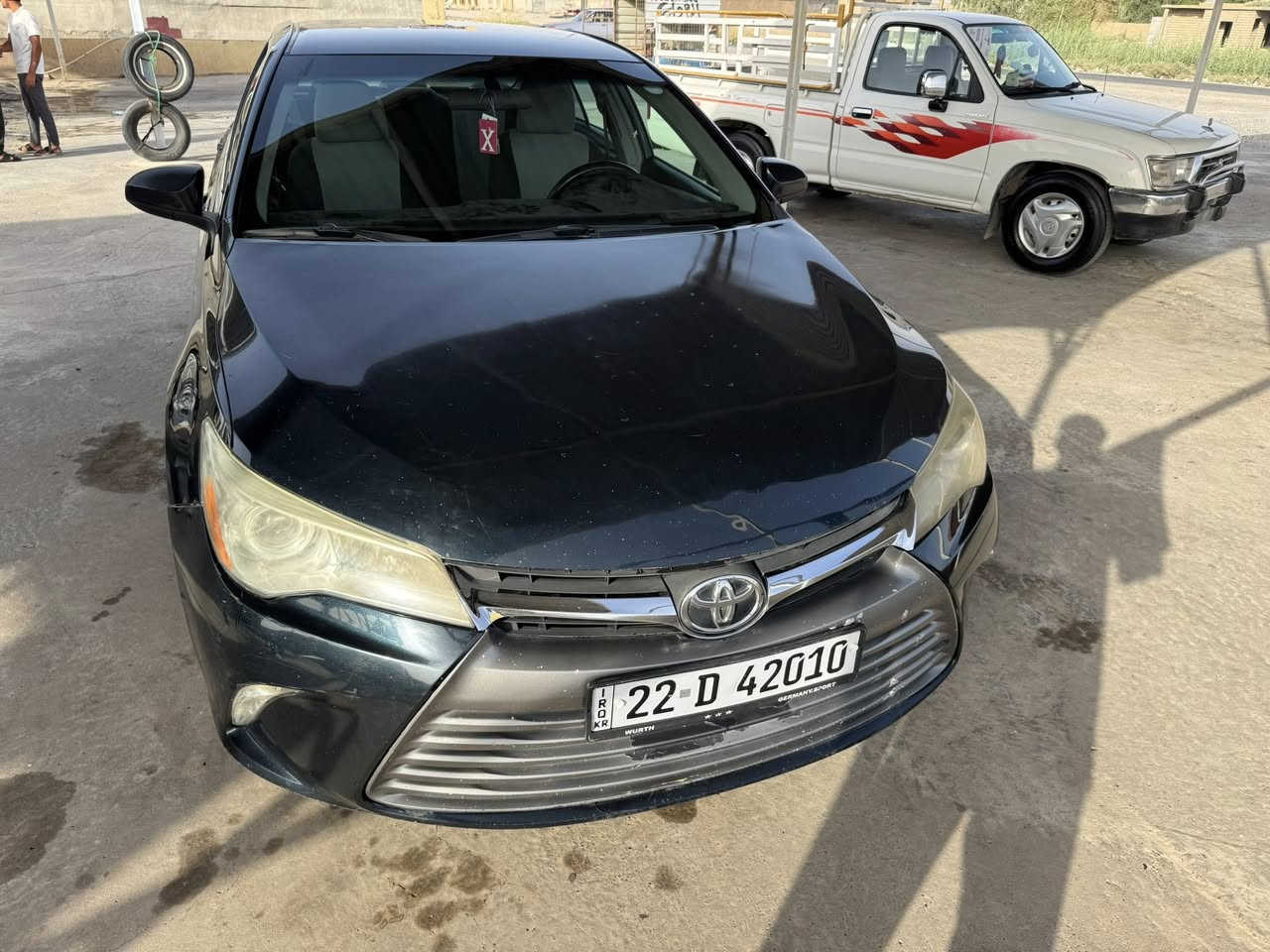 السلام عليكم ورحمة الله وبركاته .
عيدكم مبارك وكل عام وأنتم بخير.
للبيع كامري 2016 مواصفات Le 
ضرر 3 قطع البونيد وباب السايق والجاملغ الأمامي بدون دواخل السياره ماشية 200 الف السياره حيل نضيفه 
والسياره باسمي ثاني يوم تحويل رقم اربيل 
سعر السياره 145 قابل للتفاوض 
#للاتصال***********
