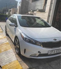 كيا فورتي  موديل 2017 مواصفات EX فتحة شاشة وارد امريكي  حادث باب خلف ا...