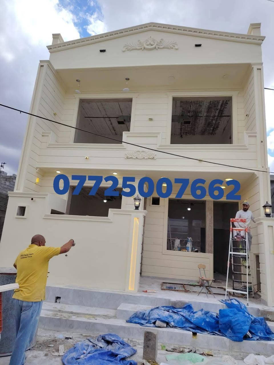 صباغ بيوت بسعر مناسب بيت 100 متر داخلي 100الف و خارجي150 الف الخارجي 200متر ب 200الف  الغرفه الواحده 50 الف معه تصليح  العمل كركوك الهاتف ***********
