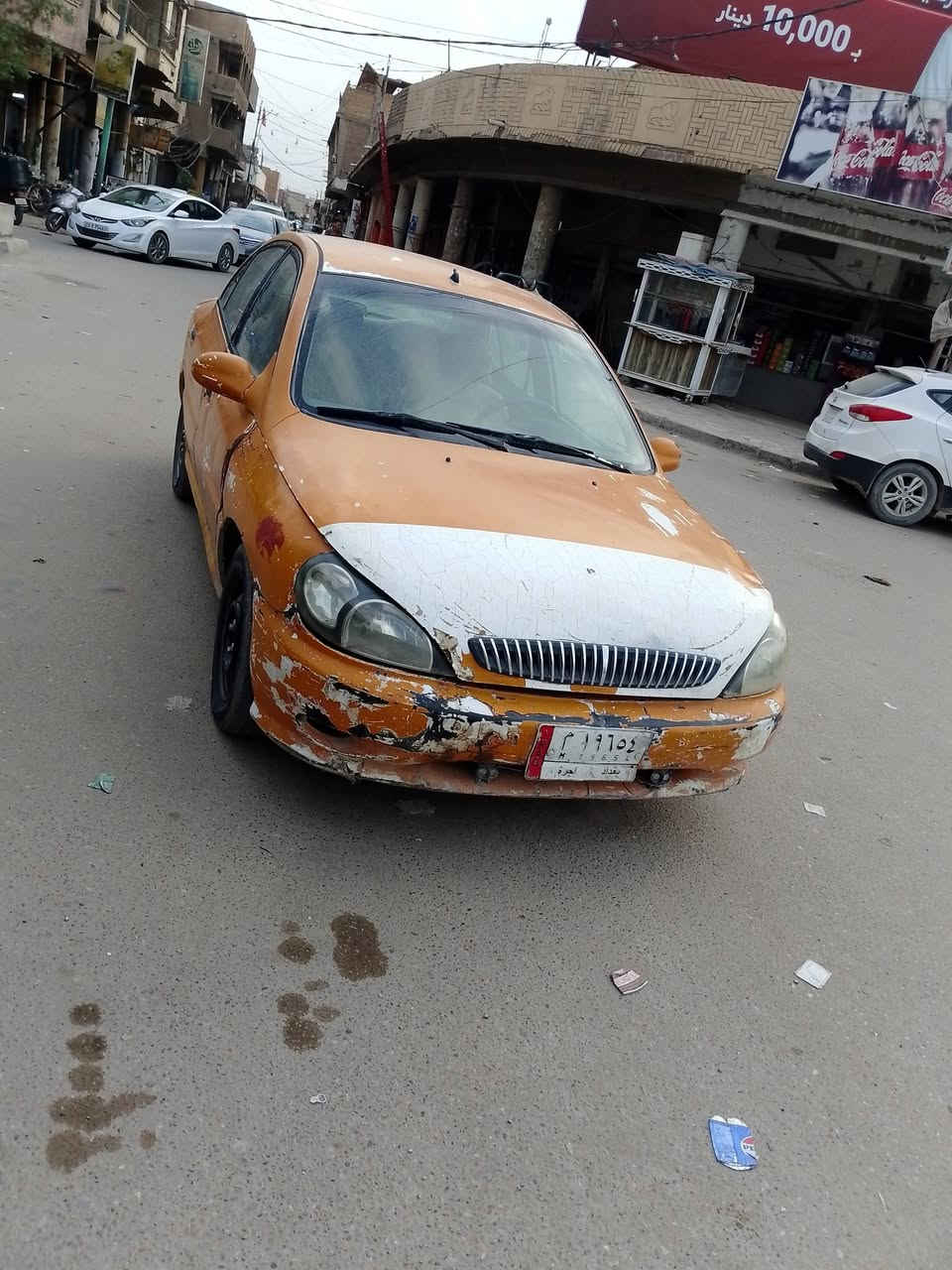 للبيع كيا ريو موديل 2003 رقم بغداد تحويل مباشر سياره جاهزه من كير مكينه تخم تاير خير  من الله حداديه نص عمر مكان سياره حله المركز السعر 18 ورقه الاتصال ***********
