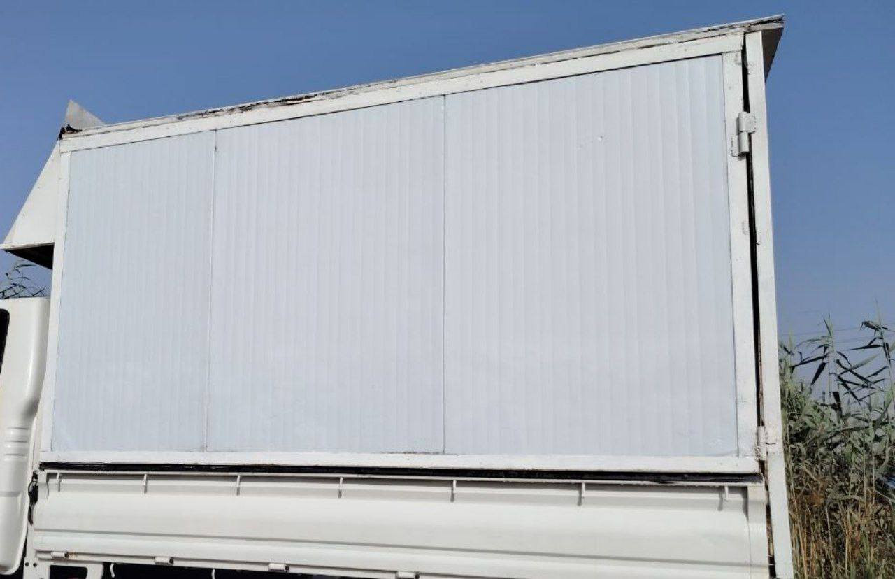 سلام عليكم للبيع كابينه سندويج مال كيا حمل نثيه جاهزه او جديده اتصل ***********
