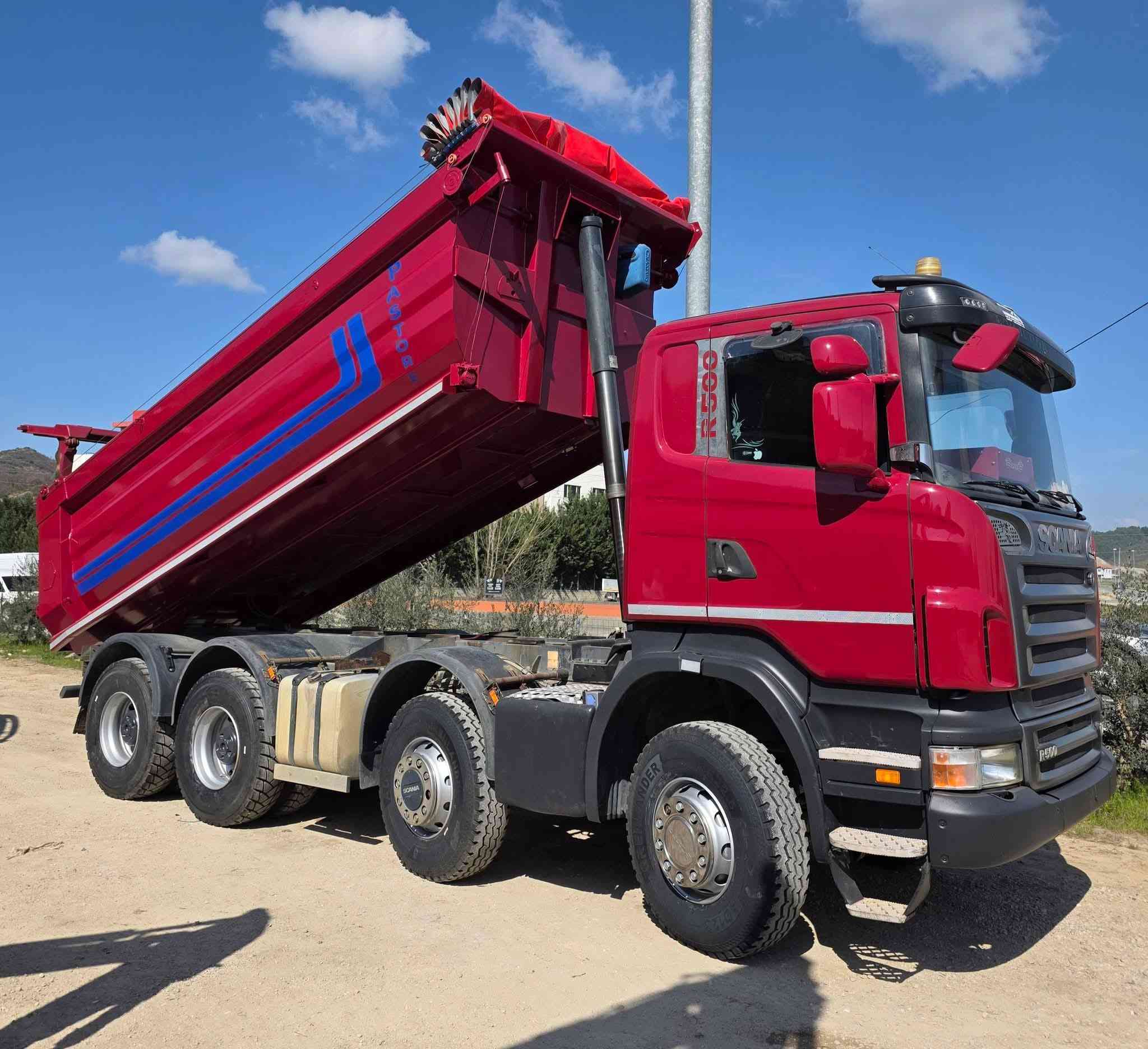 Scania R 500
سنة الصنع 2012
عداد 450.000 كم 
ناقل حركة يدوي
قوة المحرك 500 حصان 
عدد المحاور 4 
السعر 45 الف دولار 
Man 41.500
سنة الصنع 2018
عداد 340.000 كم 
ناقل حركة يدوي 
عدد المحاور 4 
السعر 60 الف دولار 
Mercedes banz
Actros 4146
سنة الصنع 2009
عداد 490.000 كم 
ناقل حركة أوتوماتيكي 
عدد المحاور 4 
السعر 55 ألف دولار 
شامل كمرك ضريبة شحن 
مدة الوصول 25 يوم بعد الحجز


**إذا كنت صاحب هذا الإعلان وتريد حذفه لأي سبب، رجاءا أرسل رسالة إلى الدعم الفني**