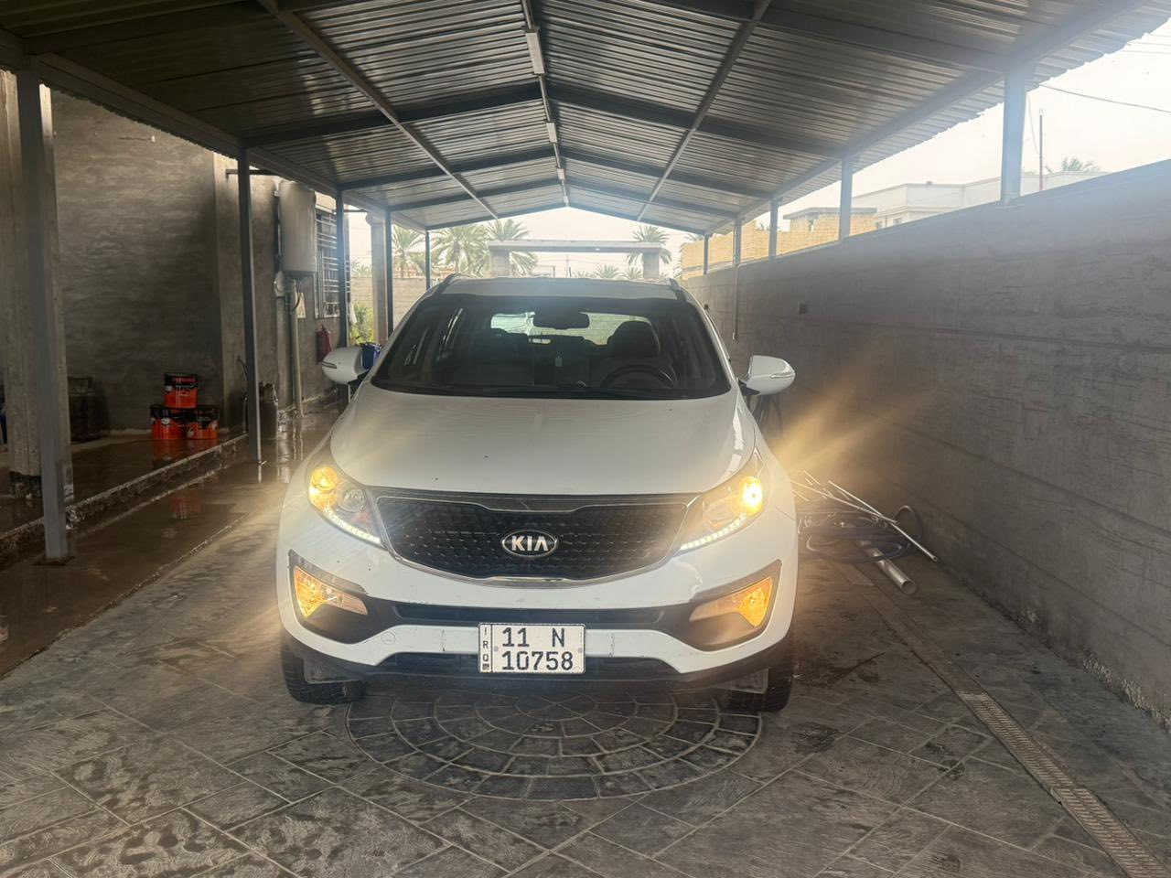 تحيه طيبه 
للبيع فقط سبورتج 2015 خليجي رقم جديد هزه جديده سنويه باسمي  بدون تبديل كير محرك كفاله تبريد تخم تاير  تبريد بطاريه صدر امامي خلفي  كله جديد  دوشمه درجه اولى  بيه فقط بارد قليل وصبغ اسفل البابتين العكس السائق  ماشيه 145 مكاني بغداد المنصور خلف مول المنصور  &السعر 145 وبيه مجال 
***********
