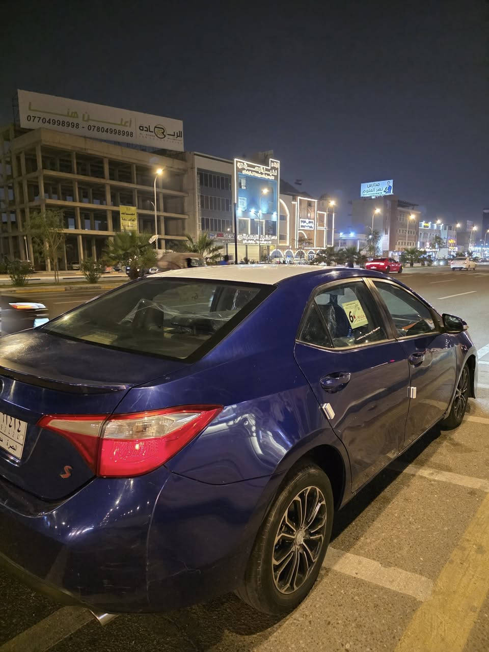 كورلا وارد امريكي S مديل 2015 فول مواصفات سبورت وشفتات سرعه شاشه وكامره وتحكم مري وتحكم ستيرن واشاير بالمري فول عدا الفتحة  حرة رقم بصرة سنويه جديده شرط تحويل محرك 1800 مكينه كير كفالة حداديه من طول لطول جديده تخم تاير جديد ويلكب بلاد لايت زنون بروجكترات زنون دواخل جلد جديده سياره كلش جديده وعلى ايدي ماتصرف عليها شي ضربتها بامريكا خفيفه كلش فقط بنيد بدون دواخل كفاله لغود وشواصي وبيها قطعتين كلير جماليه باقي كفالة حتى من البارد و الفتح العنوان بصره السعر 115 وبيها مجال هـ***********
