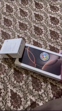 ايفون 16 برو ماكس بطارية 100 256gb جديد لوك شرق اوسط بيع ومراوس 077354...