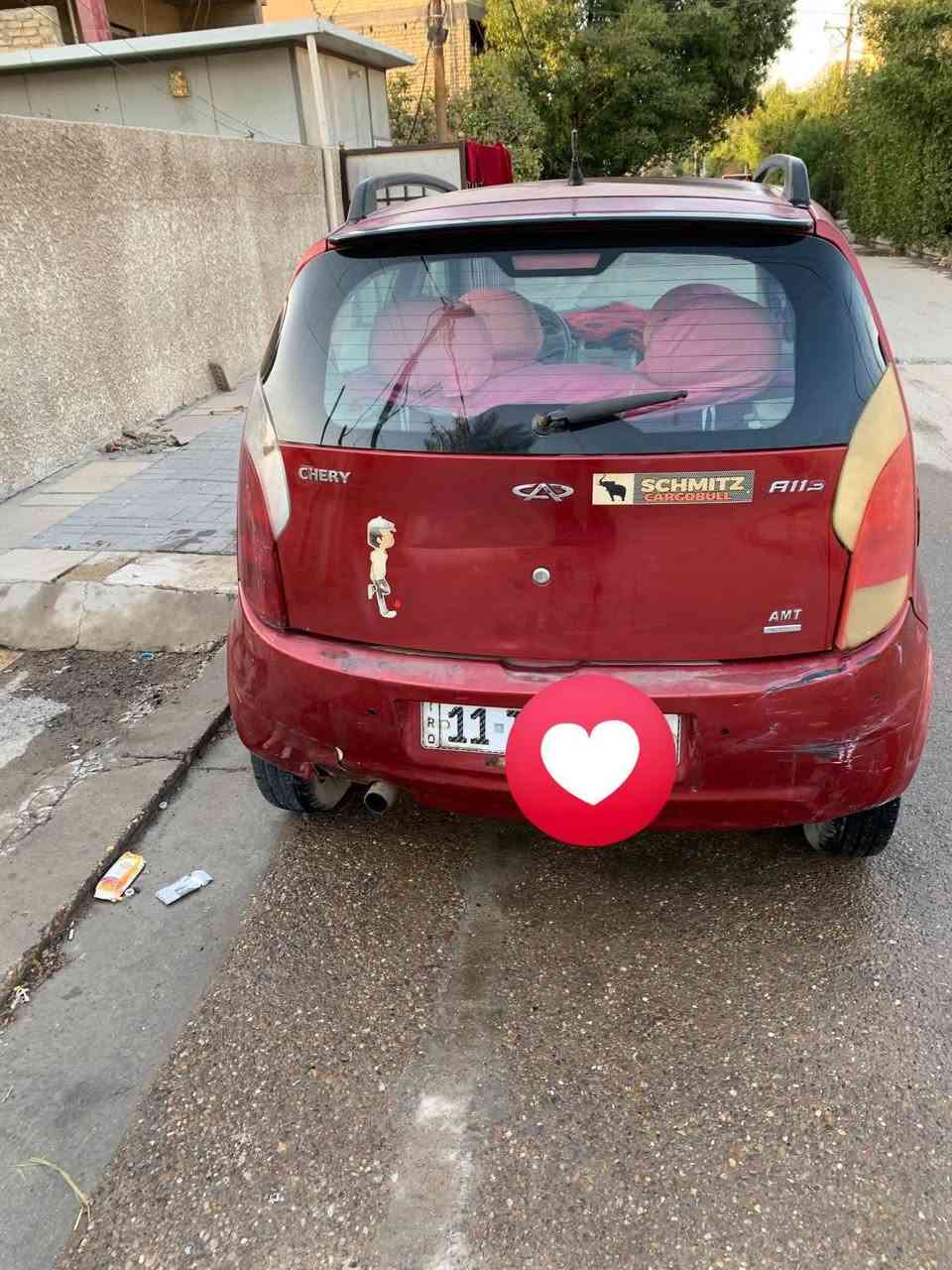 السلام عليكم للبيع شيري a1 رقم بغداد الدولي موديل 2012 كير ومكينه وتبريد زينات صبغ فقط بنيد كير اوتو للبيع مكانهه بغداد الدوره السعر 33 بيهه مجال جداً بسيط للاستفسار ***********
