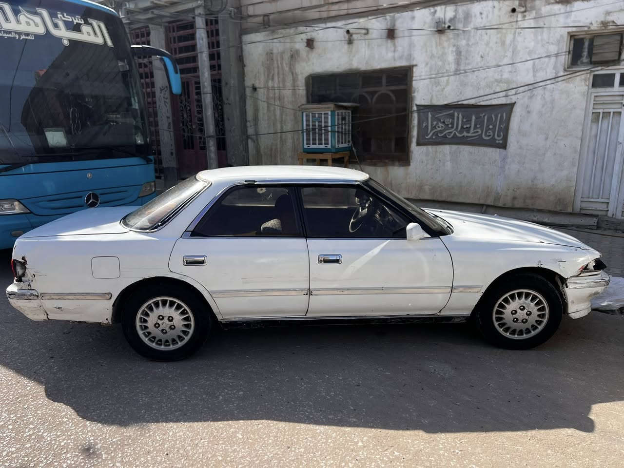 سلام عليكم مارك للبيع مديل 92  كير ومحرك مكفولات مكفوله من من الكصه ونقل جثه تبريد شغال سياره حلوه ومرتبه  كدام عيونك رقم بابل 28 وبيه مجال مكاني نجف حي العكسري مدارس ***********
