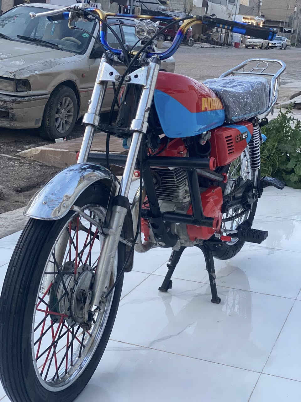 السلام عليكم 
ماطور ايراني للبيع  موديل2020 
مكينه فول تعمير خارجي جديد منفيس اصلي واتس اب(***********)
