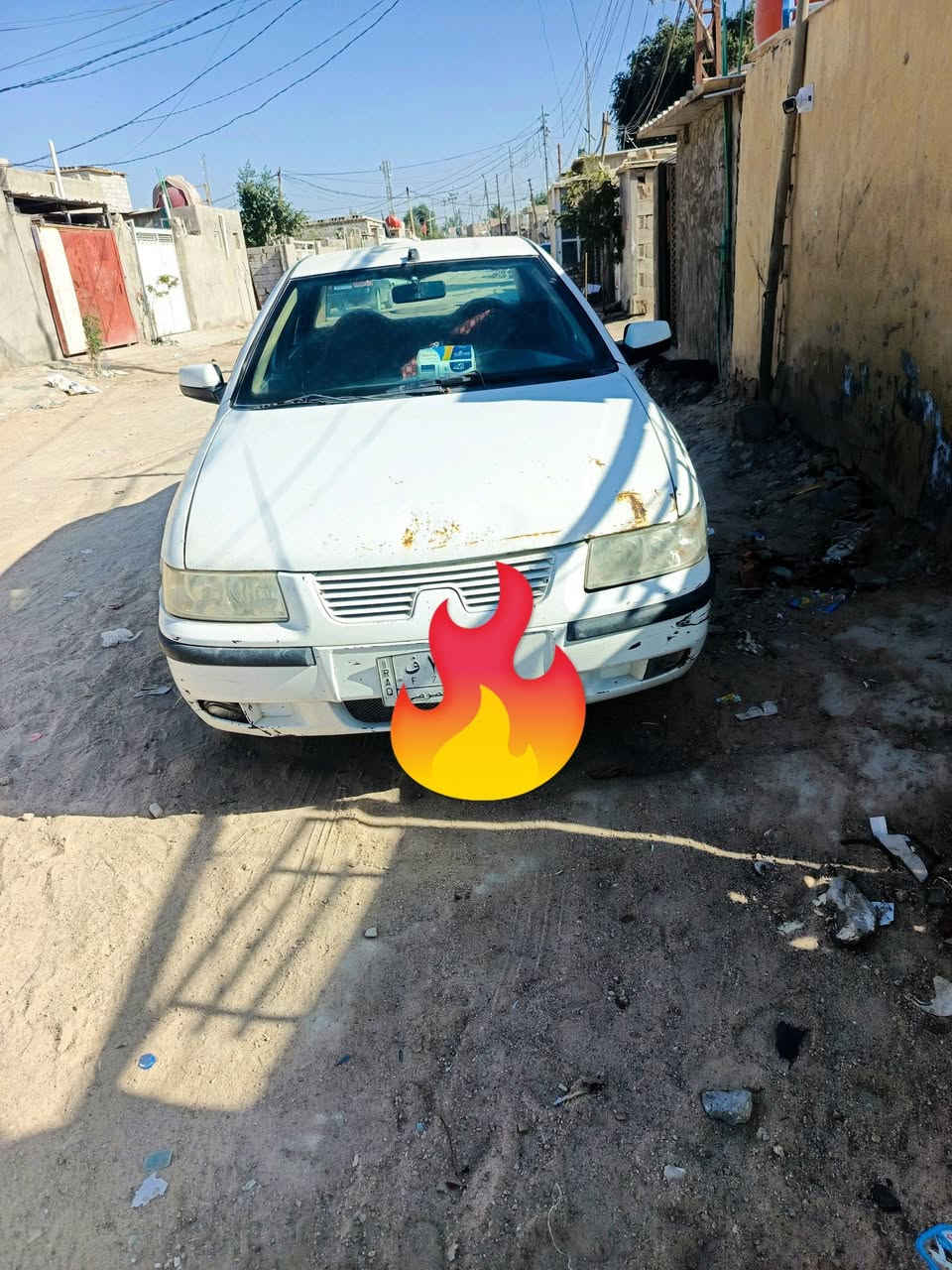 سمند ٢٠١٠ مكينه زينه كير بس الثالث يفلت رقم بغداد مابيه ضربه سياره بيه حائز ثالث للبيع أو مرواس ب٢٠ وبين مجال مكاني نجف أبو صخير ***********
