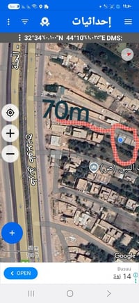 بيت ١٠٠م • واجهة ١٠×١٠ • خلف مجمع ماء ارو