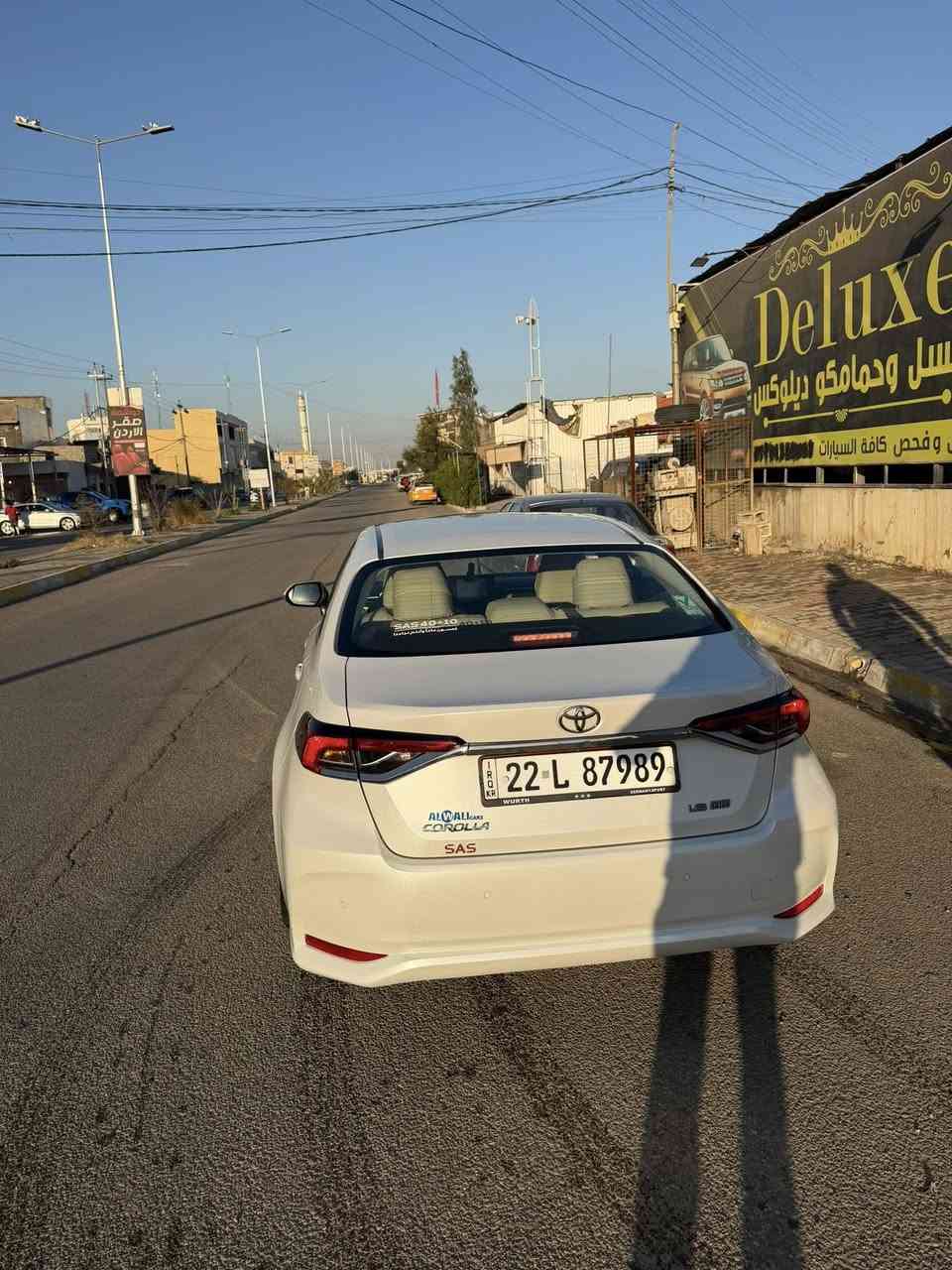 سيارة كورلاا موديل 2024 شركة ساز السيارة كلين بيها ملاحظتين وداخل الضمان ماشية 32 سيارة جديدة 
فول مواصفات فتحة وبصمة  ومعروفة مواصفات الساز السعر 182 وبيها مجال بسيط 
***********
