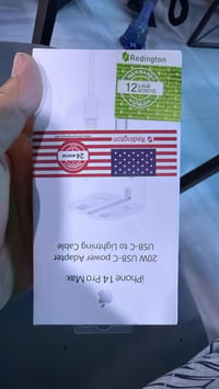 كيبل وشاحنة تايب سي اصلية ٢٠ واط ضمان ١٢ شهر سعر ٣٥ وبي مجال 077293235...