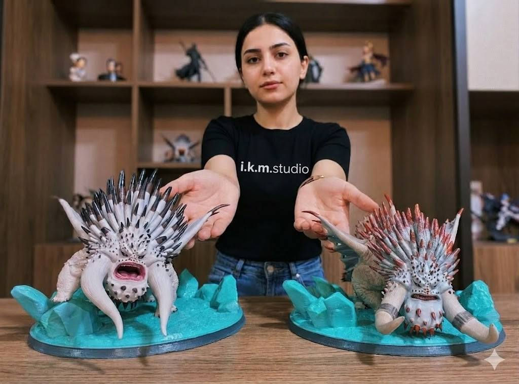 تنانين الالفا
اخطر انواع التنانين في مسلسل قرية بيرك
Alpha dragons from how to train your dragon 

طلب من احد الزبائن الاعزاء
التنين صنع من الرزن 
والقاعده من الفلمنت
الارتفاع يقارب ال١٠ سانتيم ولكن الطول يقارب ال٢٠ سانتيم
استمتعوا وتابعوني عالانستا لمعرفة باقي الاعمال

@i.k.m.studio


**إذا كنت صاحب هذا الإعلان وتريد حذفه لأي سبب، رجاءا أرسل رسالة إلى الدعم الفني**