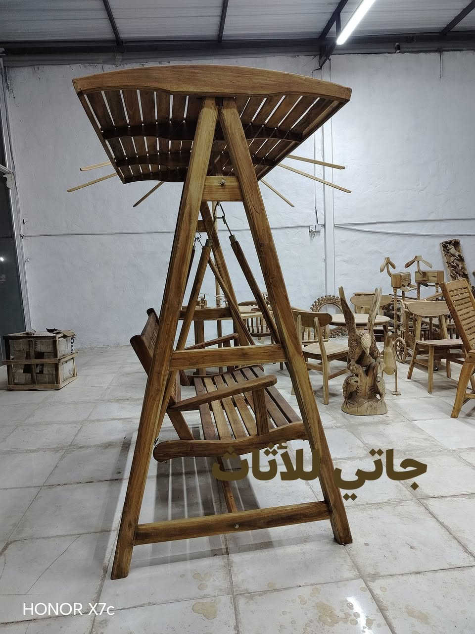 جاتي للأثاث مرجوحه خشب صاج اندونيسي تتحمل اوزان لطلب والاستفسار واتساب *********** جمله ومفرد
#اثاث #طبلات #جاتي#تحفيات #مرجوحه
