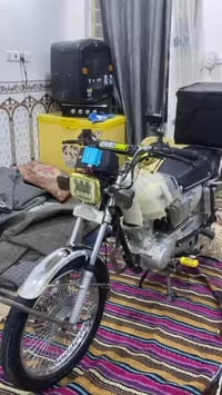 تايكر 24محرك ممفتوح لدراجه تطلع دخان وبيها صوت بلمحرك تصلحها يكلف40الف...