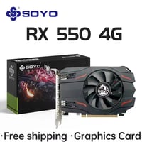 SOYO RX550 4GB • جديد بالكرتون • موصل حي الوحدة