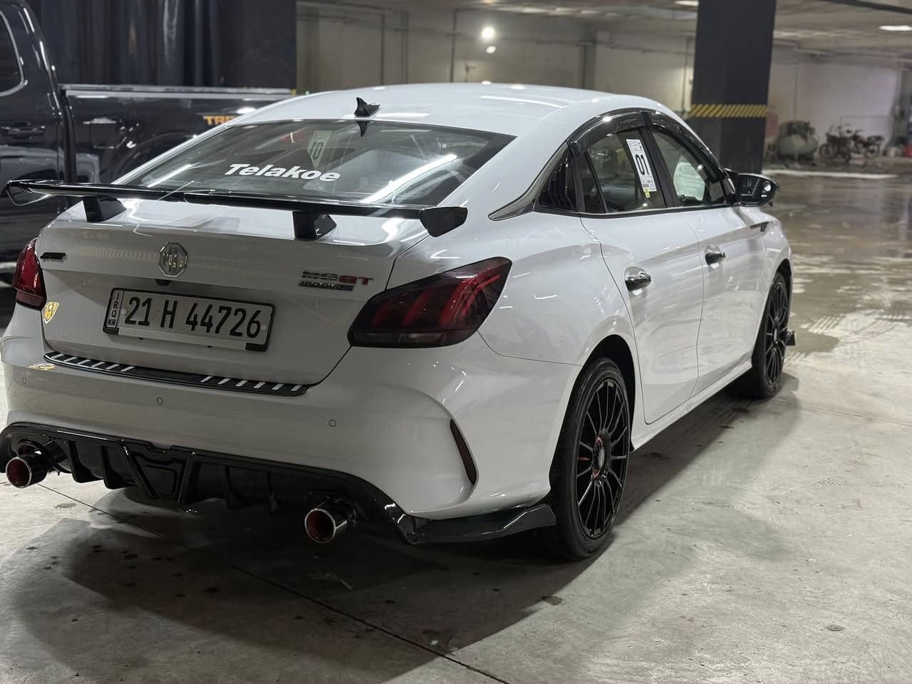 عربي / كوردي
MG   GT. 2025
السيارة حلوة فول كماليات SPORT 
ماشية 9000 KM
رقم سليمانية ب اسمي بشرط التحويل 
فقط الدوس بيهة كل واحد شبر صبغ 
الموقع كلار

سيارةكة كامل جوانكارية بي نوقساني 
KM9000 روشتوة 
بةناوي خومةوةية بةشرتي تحويل 
بةس دوسةكاني هةريكوو يةك بست بوياخة 
ر.ت ***********
شوين كةلار
