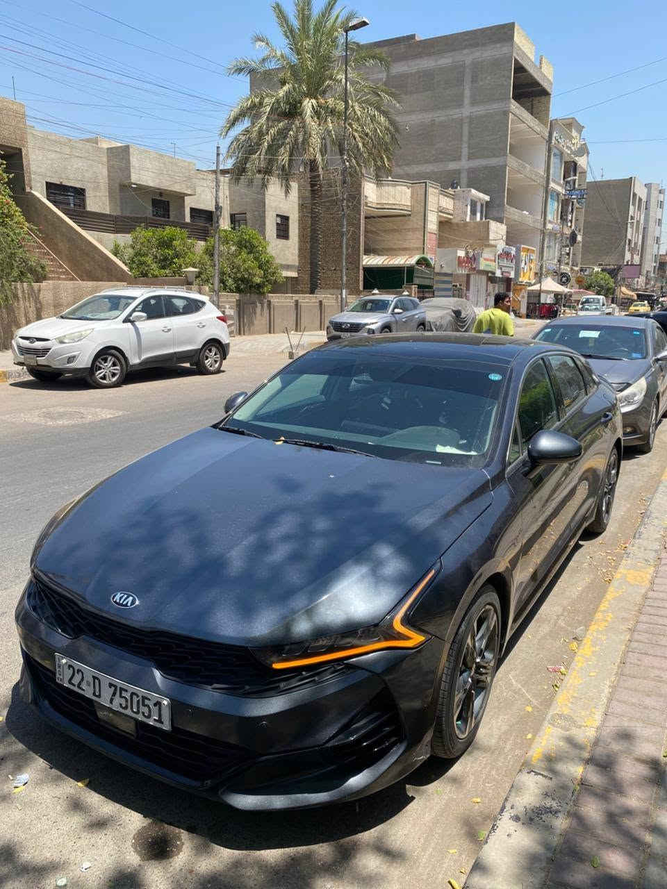 كيا K5 EX 1/1 موديل 2021
رقم أربيل شمالي

محرك 1600 تيربو
اللون نفطي

المواصفات:

- بصمة تشغيل
- تشغيل عن بعد
- شحن هاتف لاسلكي
- قيادة ذاتية على الخطوط السريعة
- هندبريك بصمة
- سقف أسود بانوراما
- مثبت سرعة
- مرايا قلاب عند الرجوع
- نظام صوت Bose
- حساس إطارات
- بك لايت LED كامل متصل
- شاشة كبيرة GPS
- كامرة دوارة مع حساسات خلفية
- كشنات حار وبارد
- شاشة أعطال
- ويل كروم لونين
- رادارات جانبية
- مراقبة النقطة العمياء
- جنطة ذكية عند الاقتراب مع ترحيب
- إشارات بالمرايا
- كشنات جلد أسود
- كراسي أمامية كهربائية
- لايتات عدسات LED أصفر
- أنظمة قيادة Eco / Sport / Smart / Normal
- تحكم كامل بالستيرن
- كير أوتو وعادي
- أوتو بريك

دشبورد صاج

الحادث:
بونيد صبغ و الجنطه صبغ بسبب طخه ابغداد
بدون ايرباك

الحجر شرط بلادي

مكان السيارة:
بغداد - حي القاهره

للاستفسار:
***********
